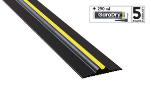 15mm garage door threshold seal with GaraDry adhesive and 5 year warranty for the kit